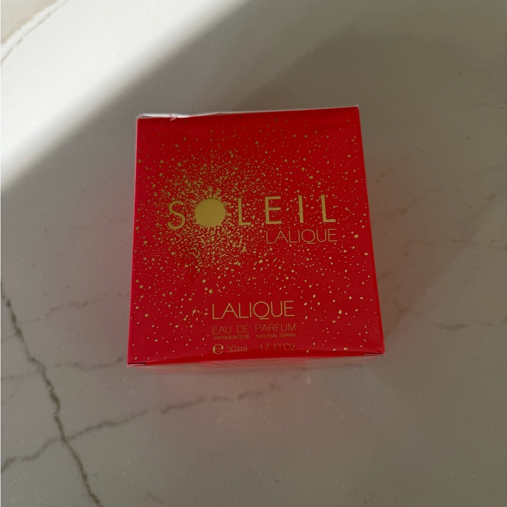 Lalique Soleil Eau de Parfum in Red and Gold 50ML / 1.7oz